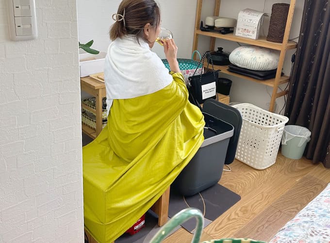 よもぎ蒸しとは